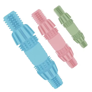 Interactive Rubber Chew Toy for Dogs Educational <b>Pet</b> Tooth <b>Brush</b> Training Chew Toy - Product Image 2
