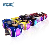 Batterie extérieure en fibre de verre électrique, moto pour enfants, lumière Led, parc d'attractions, courses folles, voiture pour enfants