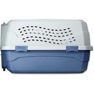 กล่องใส่สัตว์เลี้ยงแบบพกพาสำหรับเดินทางทางอากาศ  วัสดุพลาสติกแข็งแรง  ขนาดใหญ่  ได้รับการรับรองจากสายการบิน  สำหรับสุนัขและแมว  พร้อมล้อ  จัดส่งรวดเร็ว  บรรจุภัณฑ์กล่อง - Product Image 6