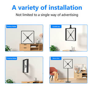 Kipas Hologram 3D, 65cm LED 3D tampilan holografik dengan 70cm persegi keselamatan penutup akrilik/sarung dalam ruangan OEM - Product Image 6