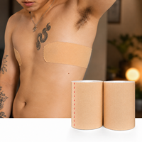 Rouleau de ruban de contention en coton pour personnes transgenres (largeur 15 cm, longueur 5 m) – Alternative au binder de poitrine FTM pour la transition