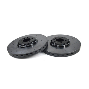 Rendimiento de frenado mejorado: Rotores de freno traseros de carbono-cerámica de 380×30 mm, compatibles con Nissan GT-R - Product Image 3