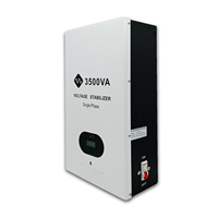 Régulateur de tension AC ASCEND 600VA-5000VA compatible solaire photovoltaïque, écran LCD, boîtier métallique, monophasé, haute efficacité, 50/60Hz