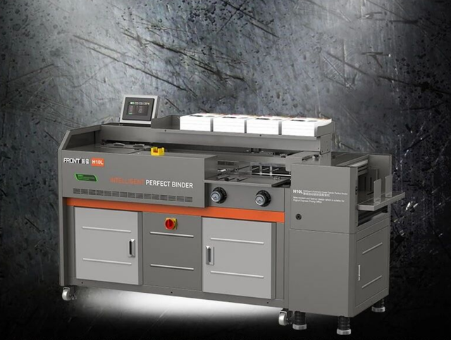 Great Improve on Working Efficiency  A3 Automatic Glue Binder H20L Automatic Feeding and Creasing Function