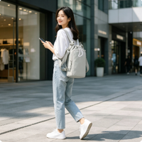 Sac bandoulière unisexe tendance pour bouteille d'eau, avec fermeture éclair en nylon, ajustable, nouveau design, pour toutes les occasions