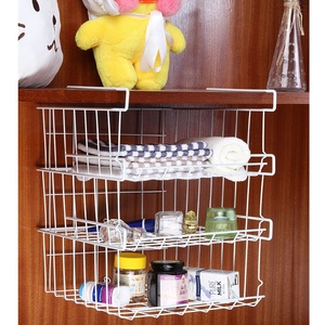 Étagère de cuisine simple panier sous armoire étagère de rangement paniers en fil métallique sous armoire panier de rangement - Product Image 3
