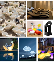 Chaise pliante en plastique empilable et peu encombrante, légère et multicolore, pour banquets, événements et cafétérias