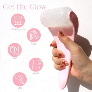 Ice <b>Roller</b> for Face Cold Therapy Facial Massager Reduce Puffiness Tighten Pores Skin Care Beauty Tool Reusable Ice Face <b>Roller</b> - Product Image 2