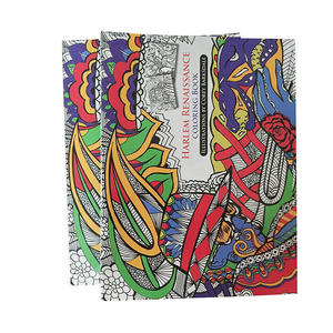 Libro para Colorear para Adultos, Impresión al por Mayor en China, Tapa Blanda, Papel Offset, Encuadernación Perfecta - Product Image 1