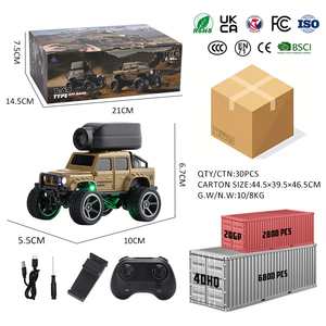 Metal Mini <strong>RC</strong> <strong>Car</strong> 1:64 2.4G Remote Control Toys 480P FPV <strong>Camera</strong> Wifi APP Control High Speed Racing Stunt Vehicle Toys - Product Image 6