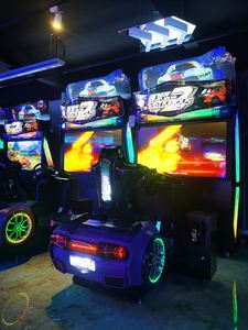เครื่องเกมแข่งรถอาร์เคด Fast Furious เครื่องจำลองการแข่งรถแบบหยอดเหรียญ วิดีโอเกมขับรถ โครงสร้างโลหะ ลดราคา - Product Image 3