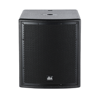 Subwoofer actif DBK OEM 12-31 pouces 2500W, basses profondes, pour système audio de cinéma maison, club, bar, scène