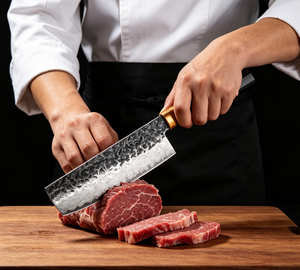 Factory Supply 6inch Damascus Nakiri <b>Knife</b> <b>Sharp</b> Stainless Steel Vegetable Cleaver <b>Kitchen</b> Cutting <b>Knife</b> With Wood Handle - Product Image 4