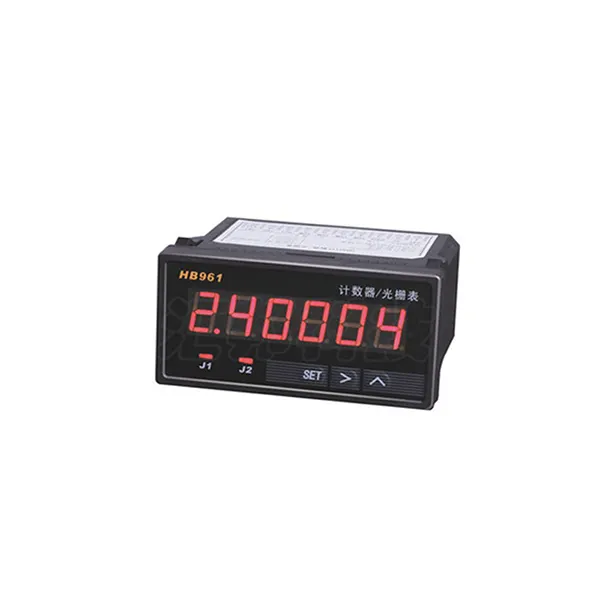 Novo design hb961 6 dígitos lcd digital led contador