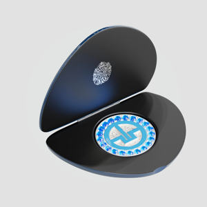 Caja de Exhibición de Monedas de Madera <span class=keywords><strong>MDF</strong></span> Personalizada al por Mayor, Elegante Caja Organizadora de Medallas y Monedas, Caja de Almacenamiento de Monedas - Product Image 2