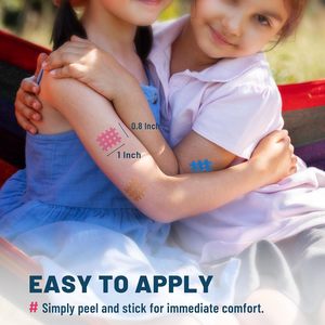 Ngoài trời di động muỗi cắn ngứa cứu trợ các bản vá lỗi hóa chất miễn phí sinh thái thân thiện bông không dệt vải cho trẻ em & người lớn - Product Image 4