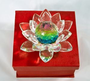 Arco Iris cristal arte flor de loto MH-H0125 - Product Image 6