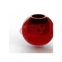 Billes de corindon synthétique Chuanyi de haute qualité, rubis et saphir, trou percé de 2 mm, précision G3, 100 unités