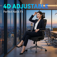 Chaise de bureau ergonomique AOR, pour bureau à domicile, assise confortable, écologique, tissu en maille respirant, vente en gros d'usine