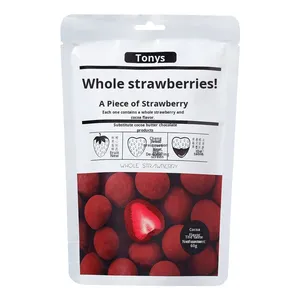 <span class=keywords><strong>Te</strong></span> Yi Shi - Fruta entera liofilizada sólida con sabor a fresa, chocolate, matcha, leche de cacao y rosa, blanca, 60 g, regalo para niños - Product Image 5