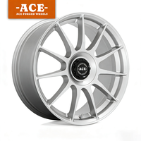 Jantes ACE Super Concaves 17*8.5j 17*10j PCD 5X112/5X120 4 Trous 5 Trous Jantes en Alliage pour Voitures Particulières