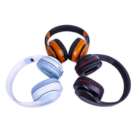 Personnaliser logo écouteur sans fil casque RGB lumière sur l'oreille casque bluetooth casque
