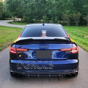 สปอยเลอร์หลังคาร์บอนไฟเบอร์แบบแห้งทรง PSM สำหรับรถซีดาน B9 B9.5 ปี 2017-2025 - Product Image 5