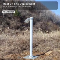 N30 Solarbetriebener GNSS-Empfänger All-in-One-Design Schnelle Installation RTK-Genauigkeit 8mm IP67-Zertifiziert für Fernprojekte