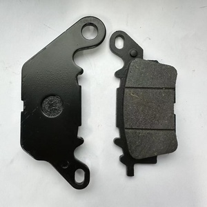 Pastillas de freno de repuestos de motocicleta al por mayor de alta calidad con respaldo de acero de 3MM para Mio M3 - Product Image 5