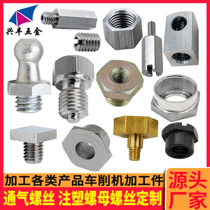 Hex Nuts And <b>Screws</b> <b>M4</b> M24 Metric Stainless Steel Aluminum Brass Carbon Steel Embedded Blind Hole Vent Nozzles - Product Image 4