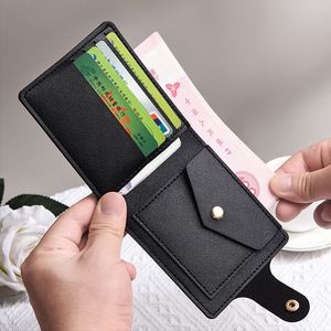 Cartera de Cuero PU con Logotipo Personalizado de Fábrica, Estilo Vintage, para Monedas, Efectivo, Documentos de Viaje y Cambio - Product Image 6