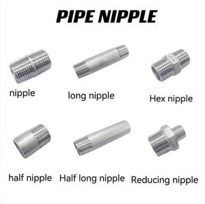 KQ thép không gỉ SS 304 316L Hex đôi nam chủ đề thủy lực kết nối <span class=keywords><strong>NPT</strong></span> bspt ống nước núm vú đánh bóng ống phụ kiện đường ống - Product Image 6