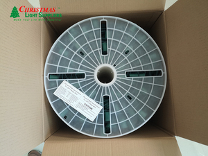 Ul 1000ft C9 E17 12in không gian ánh sáng dây ổ cắm dây ống chỉ giáng sinh ánh sáng C9 ánh sáng ráp dây bóng đèn ổ cắm với dây - Product Image 5