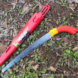 เลื่อยตัดกิ่งแบบโอคาดะ ขนาด 270 มม. ใบเลื่อยแบบตายตัว สำหรับงานสวน งานไม้ ตัดต้นไม้ ด้ามจับสีแดงเหลือง - Product Image 5