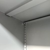 Armoire de classement en acier en gros pour usine, meuble de rangement métallique avec serrure pour documents de bureau