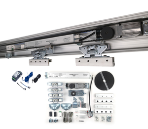 Vente flash : ouvre-porte automatique coulissant en verre à moteur CC pour villa - Product Image 1
