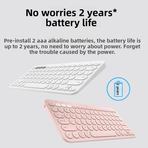 Teclado <span class=keywords><strong>Bluetooth</strong></span> original <span class=keywords><strong>Logitech</strong></span> K380 multidispositivo para MAC, teclado sencillo para ordenadores MacOS, IPad y iPhone - Product Image 3