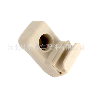 Car Sunshade Clip 1570627 Beige <b>Plastic</b> For Ford Fiat Vehicles Rear <b>Window</b> Shade Mounting Hook Base - Product Image 4