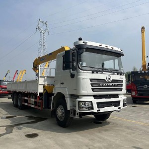 รถบรรทุก Shacman F3000 6x4 14 ตัน พร้อมเครนยกแบบตรงชนิด Telescopic Boom สำหรับขาย - Product Image 6