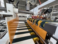 Machine semi automatique de Gluer de dossier de carton ondulé