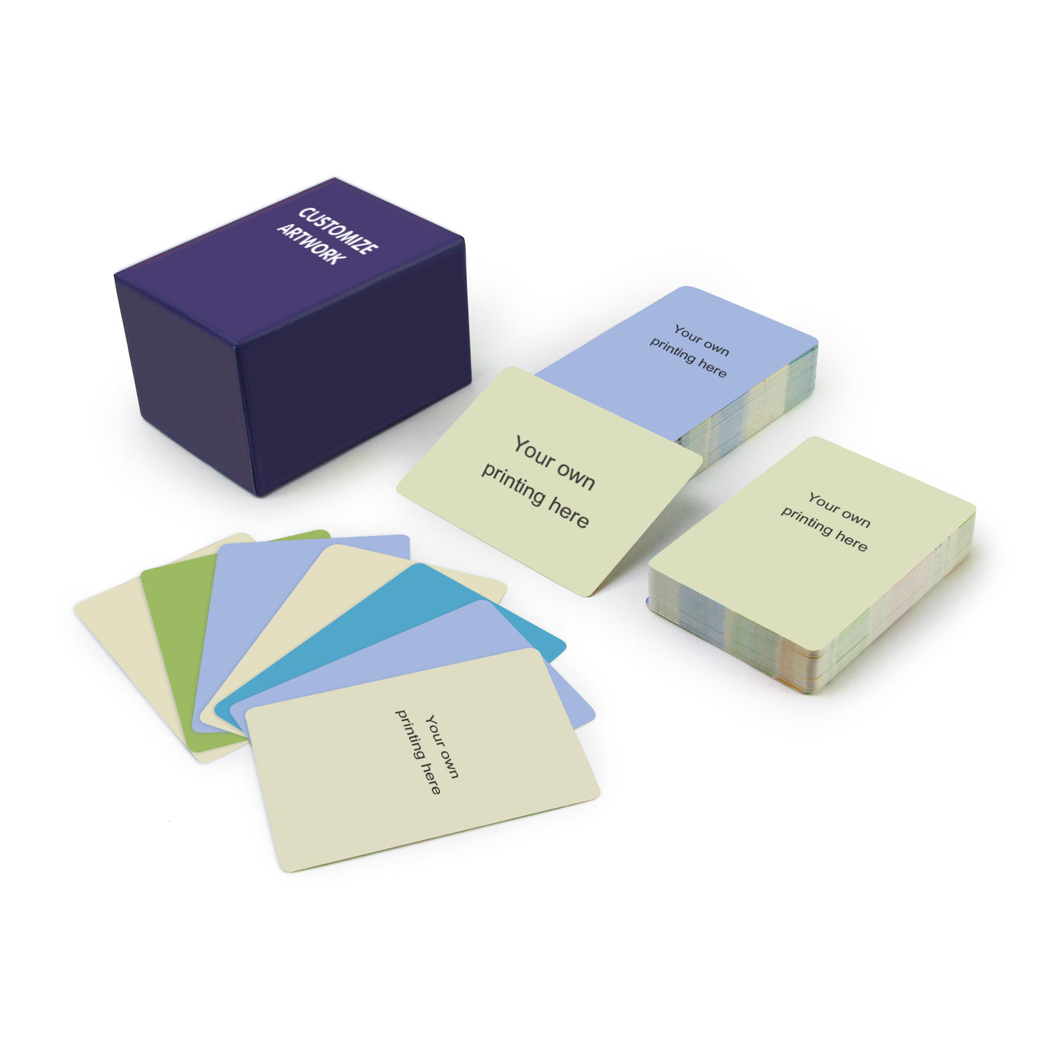 Jeu de cartes personnalisé