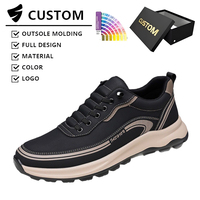 Chaussures décontractées pour hommes urbains, lacées, imperméables, faciles à nettoyer, antidérapantes, amortissantes, respirantes, nouveaux modèles