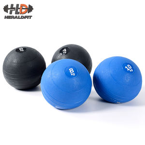 Equipo de saco de arena mate para entrenamiento con logotipo personalizado PVC Cross Fit Bounce Slamball Medicine bola ponderada llena de arena de goma - Product Image 1