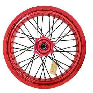 17 ruedas de motocicleta de alta calidad, juegos de ruedas de radios de motocicleta de aleación de aluminio, ruedas <span class=keywords><strong>Supermoto</strong></span> para <span class=keywords><strong>HONDA</strong></span> CRF 250 <span class=keywords><strong>450</strong></span> - Product Image 5