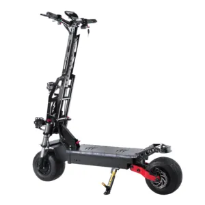 Manufacturer direct sales foldable domineering electric scooters 10 inch fat tyre 60V20.8AH lithium battery e scooter