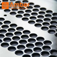 Panel de malla filtrante perforada de acero inoxidable 304L personalizado para protectores de aspas de agitadores de pulpa de papel industriales