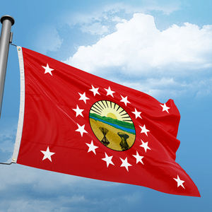 Banderas nacionales personalizadas <span class=keywords><strong>de</strong></span> 3x5 pies al por mayor, impresión digital en poliéster duradero para uso en exteriores, estándar <span class=keywords><strong>de</strong></span> <span class=keywords><strong>la</strong></span> <span class=keywords><strong>bandera</strong></span> del Gobernador <span class=keywords><strong>de</strong></span> <span class=keywords><strong>Ohio</strong></span> - Product Image 2