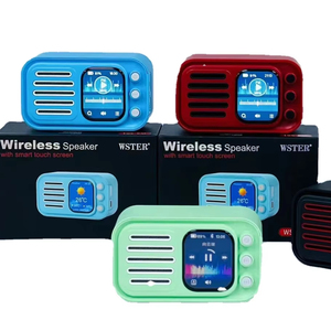 Nuevo Altavoz Inteligente WS-501 con Pantalla, Bluetooth, Reloj Despertador con Letras, <span class=keywords><strong>Radio</strong></span> <span class=keywords><strong>FM</strong></span> TWS, Localizador de Teléfono, Reproductor Recargable - Product Image 1