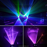 Projecteur de lumière Laser RGB DJ, lumière de scène, Animation, couleur pleine, fête Disco, spectacle de lumière Laser à domicile