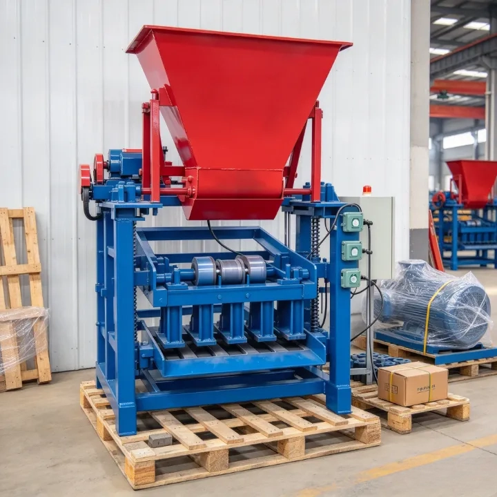 Vibration Molding Cement Brick Machine for Producing High Strength ...